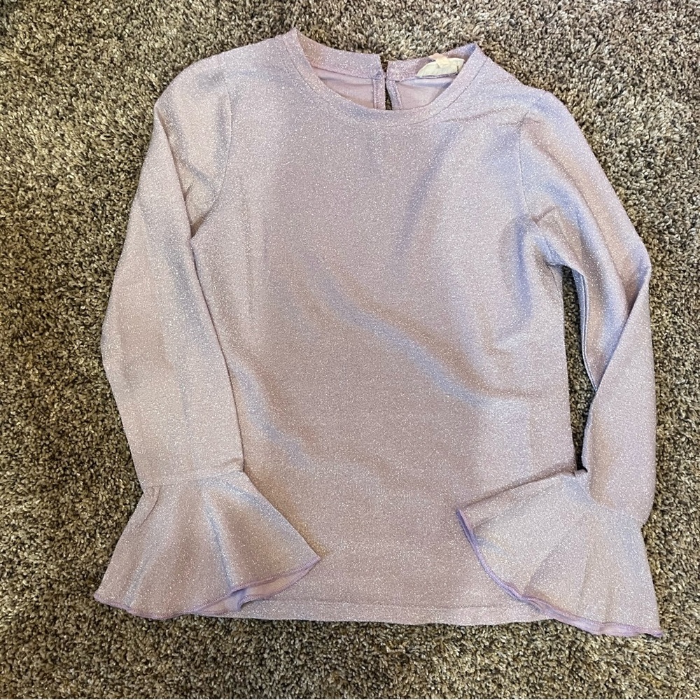 Hayden girl shimmer top